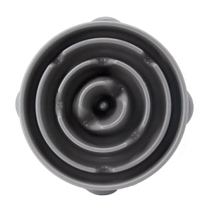 Outward Hound Fun Feeder Grey