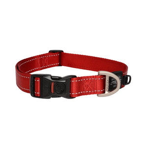 Rogz Utility Classic Dog Collar Red