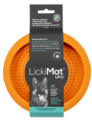 Lickimat UFO Anti-Anxiety Licking Slow Down Bowl - RSPCA VIC