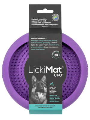 Lickimat UFO Anti-Anxiety Licking Slow Down Bowl - RSPCA VIC