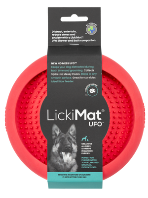 Lickimat UFO Anti-Anxiety Licking Slow Down Bowl - RSPCA VIC