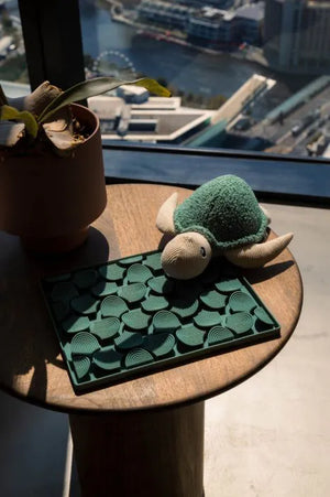 FuzzYard Life Toy - Myrtle Green Turtle