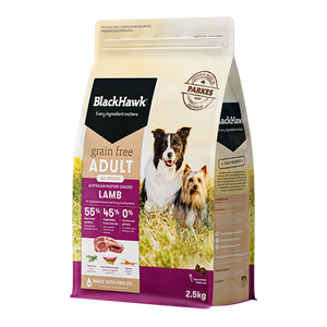 Black Hawk Grain Free Adult Dog Lamb