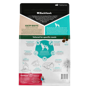Black Hawk Health Benefits Adult Dog Skin & Gut