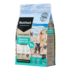 Black Hawk Health Benefits Adult Dog Skin & Gut