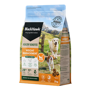 Black Hawk Health Benefits Adult Dog Weight Management