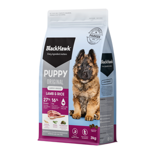 Black Hawk Puppy Large Breed Lamb/Rice