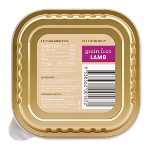 Black Hawk Grain Free Wet Dog Food Lamb 100g