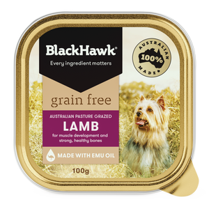 Black Hawk Grain Free Wet Dog Food Lamb 100g