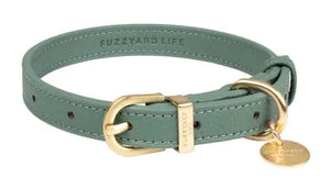 FuzzYard Life Atelier Dog Collar - Myrtle Green