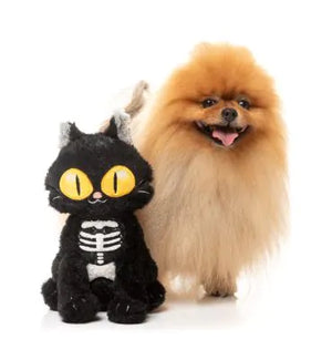 FuzzYard Halloween Dog Toy Skelekitty