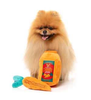 FuzzYard Christmas Dog Toy - Reindeer Carrot Juice & Carrot