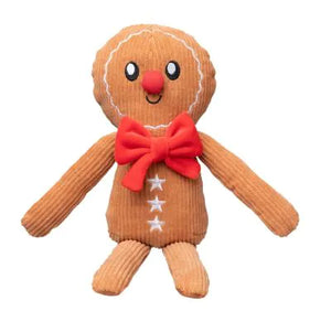 FuzzYard Life Christmas Dog Toy - Gingerbread Man