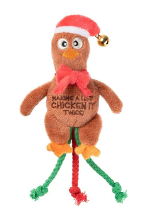 FuzzYard Christmas Cat Toy - Chicken It Twice Chook