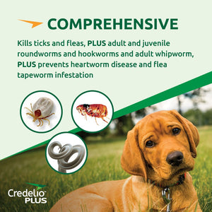 Credelio Plus Small 2.8-5.5kg Pink - RSPCA VIC