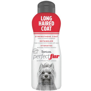 Tropiclean Perfect Fur Long Haired Coat Shampoo 473ml - RSPCA VIC