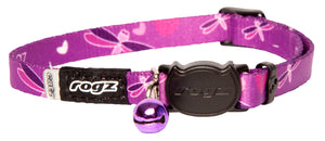 Rogz KiddyCat Safeloc Collar Dragonfly - RSPCA VIC