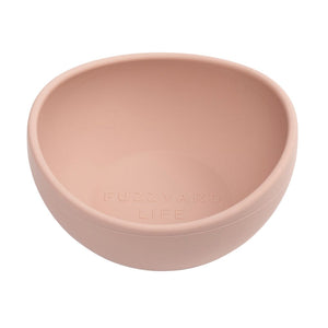 Fuzzyard Life Silicone Dog Bowl Soft Blush - RSPCA VIC
