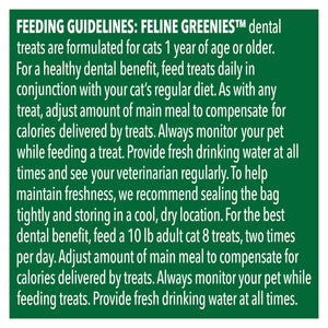 Greenies Dental Cat Treat Catnip 60g - RSPCA VIC