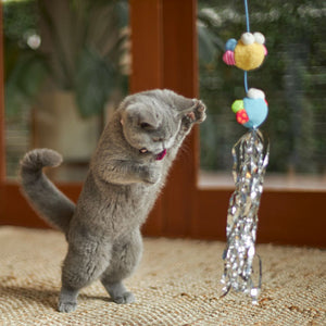 Kazoo Butterfly High Wand Cat Toy - RSPCA VIC