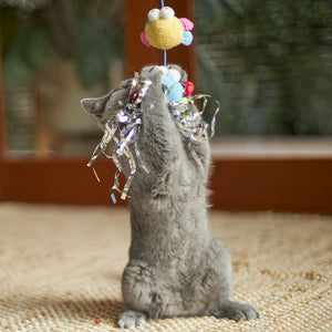 Kazoo Butterfly High Wand Cat Toy - RSPCA VIC