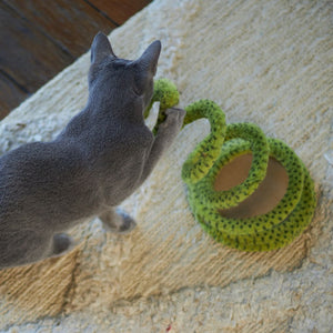 Kazoo Springy Snake Cat Toy - RSPCA VIC