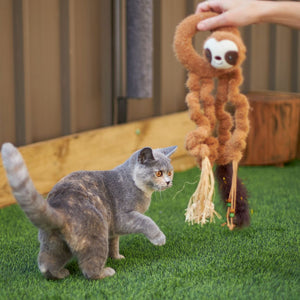 Kazoo Long Legged Sloth Cat Toy - RSPCA VIC