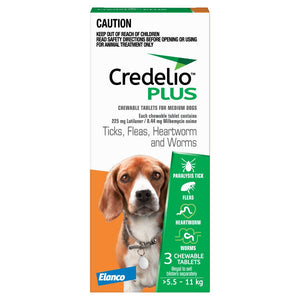 Credelio Plus Medium 5.5-11kg Orange - RSPCA VIC