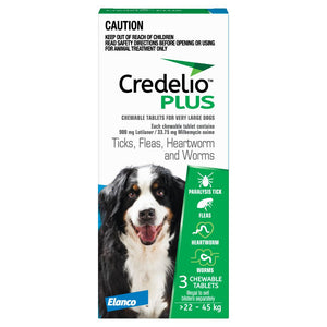 Credelio Plus XLarge 22-45kg Blue - RSPCA VIC