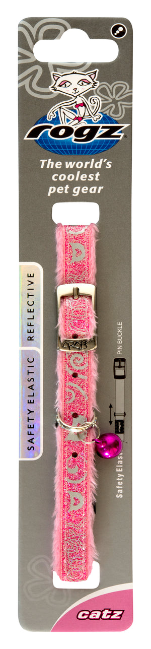 Rogz SparkleCat Collar Pink - RSPCA VIC