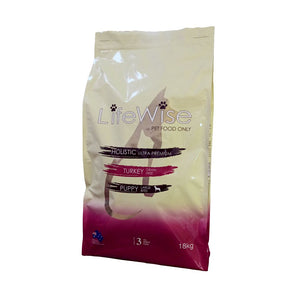 Lifewise Stage 3 Turkey and Vegetables Grain Free Large Bites Puppy Food - RSPCA VIC