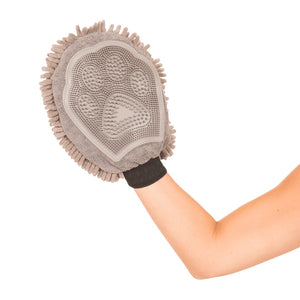 Dgs Dirty Dog Grooming Mitt Grey - RSPCA VIC