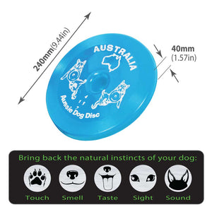 aussie dog disc blue - rspca vic