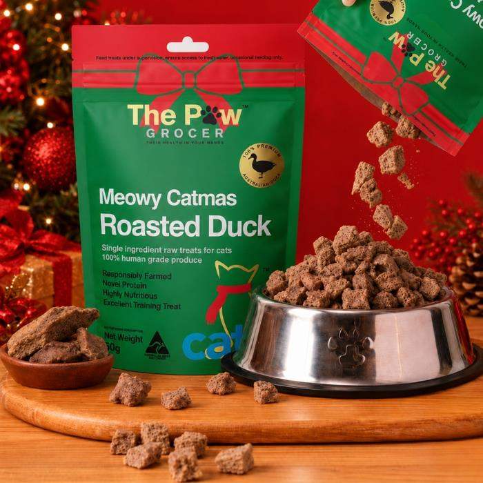 The Paw Grocer Christmas Duck Cat 50g