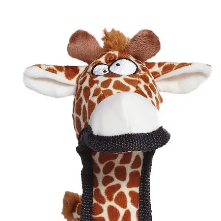 Kazoo Tough Giraffe Dog Toy - Small