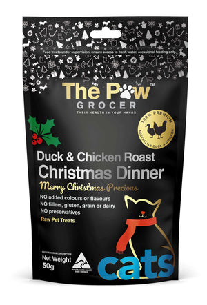 The Paw Grocer Black Label Christmas Dinner Cat 50g