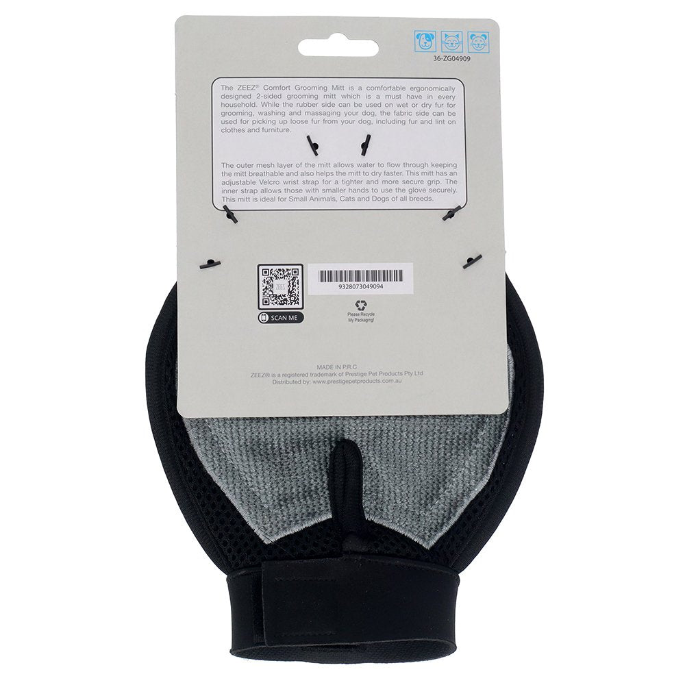 Zeez Comfort Grooming Mitt