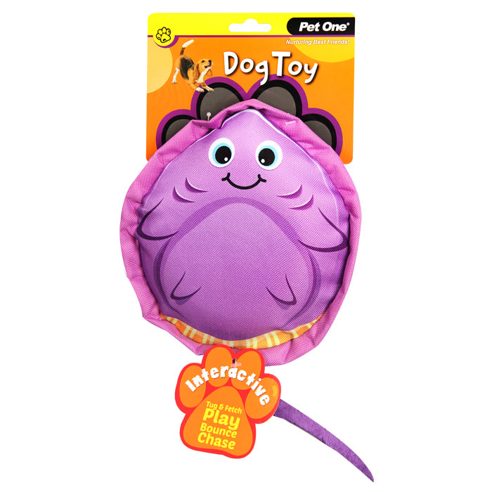 Pet One Stingray Dog Toy