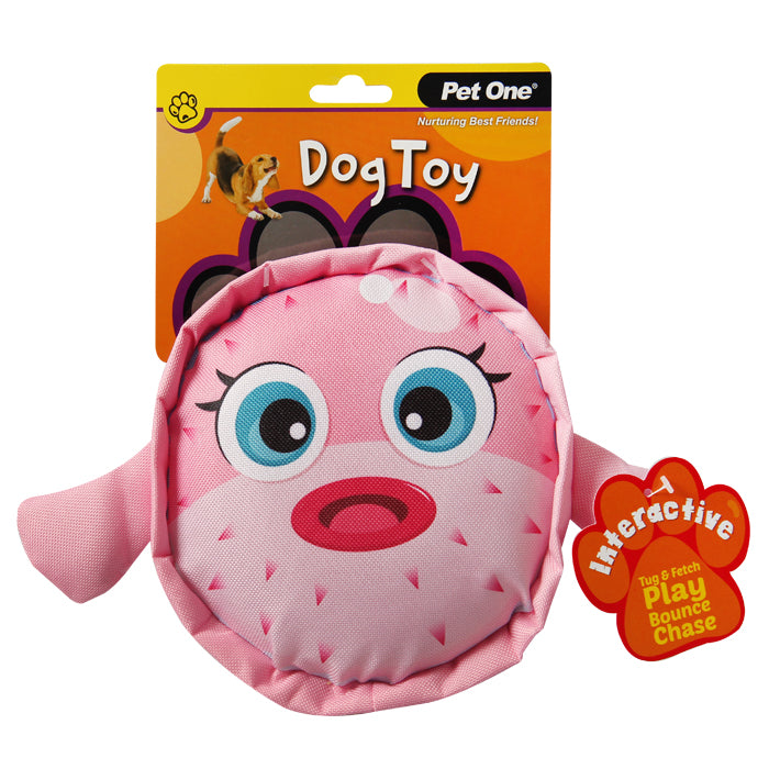 Pet One Globefish Dog Toy