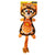 Pet One Tiger Dog Toy