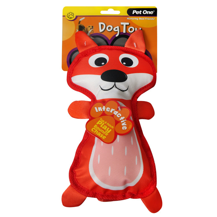 Pet One Fox Dog Toy