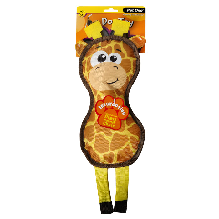 Pet One Giraffe Dog Toy