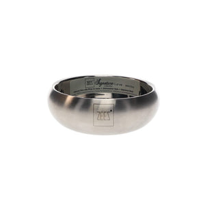 Zeez Signature Collection Stainless Steel Curved Pet Bowl