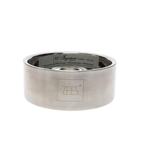 Zeez Signature Collection Stainless Steel Classic Pet Bowl