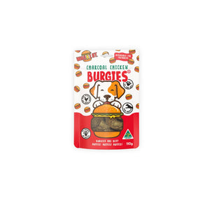 Wagalot Burgies Charcoal Chicken Treats 110g