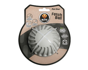 Blitz Rubber Fetch Ball