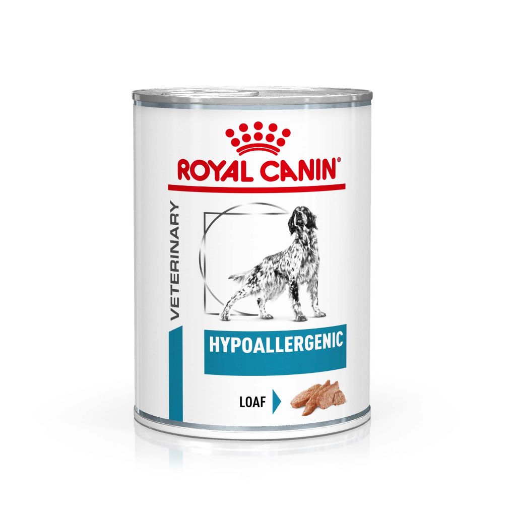 Royal Canin Veterinary Diet Hypoallergenic Wet Dog Food 410g Can - RSPCA VIC
