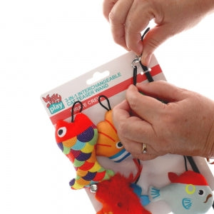 Kitty Play 3-in-1 Interchangeable Cat Wand Pirate Crew