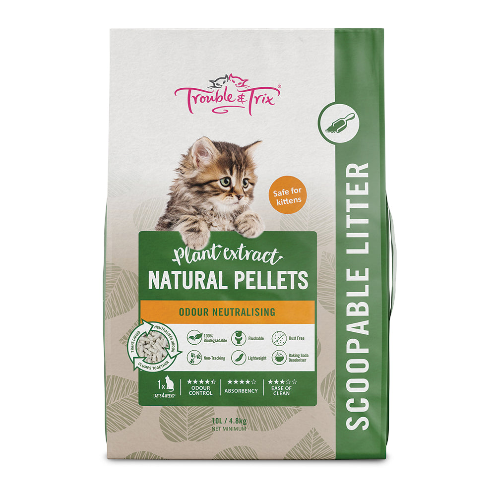 T&T Natural Cat Litter 10L - RSPCA VIC