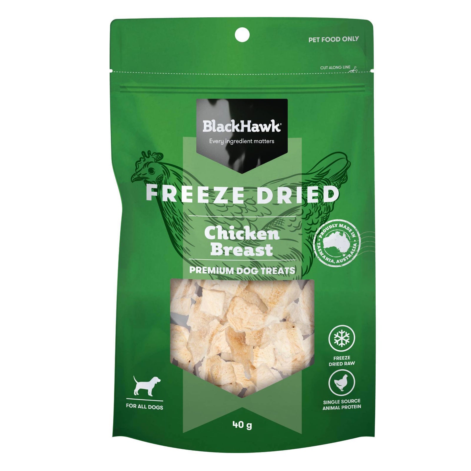 Black Hawk Freeze Dried Chicken Breast 40g